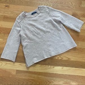 Zara Knit Nude Sweater